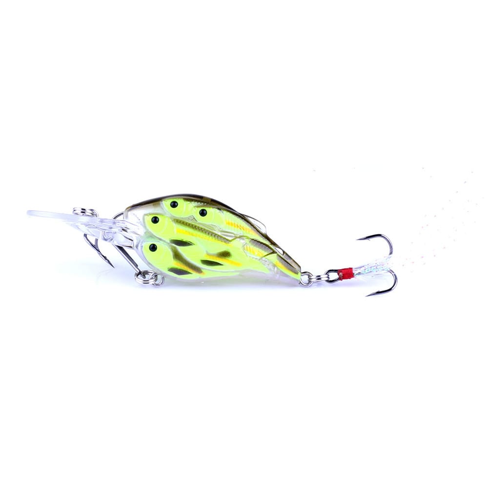 Fish Feather Hook Rock Lure Tossing Sea Fishing Floating Water Hard Bait view 25