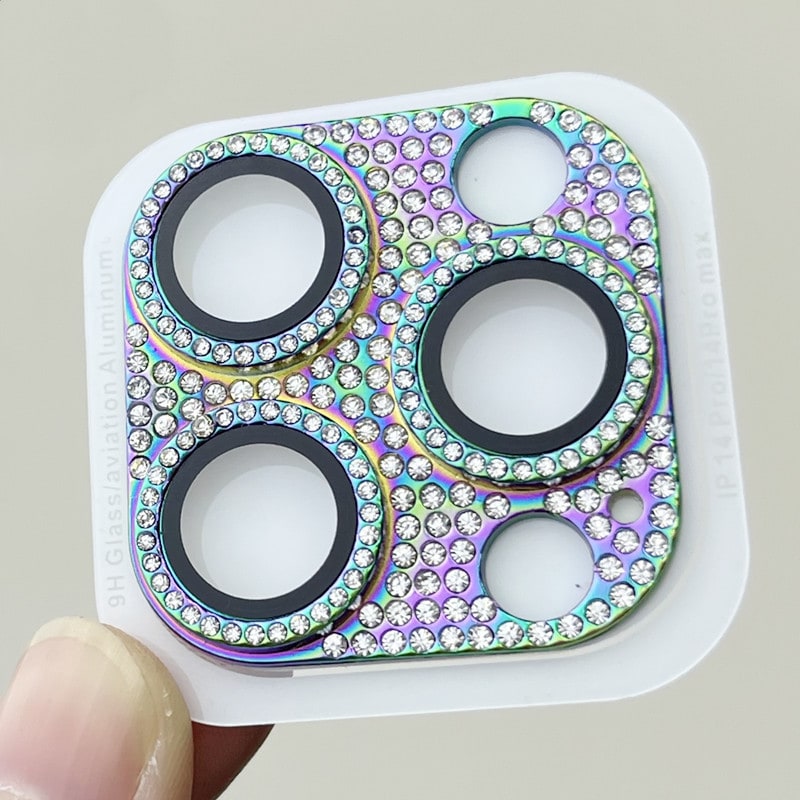 Diamond-embedded Eagle Eye Integrated Lens Protector view 10