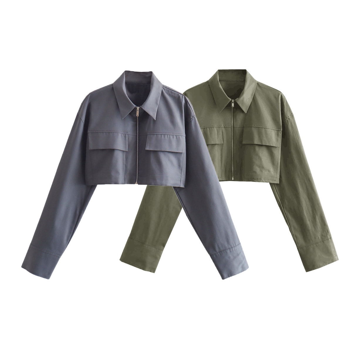 Short Pocket Lapels Short Shirt view 2