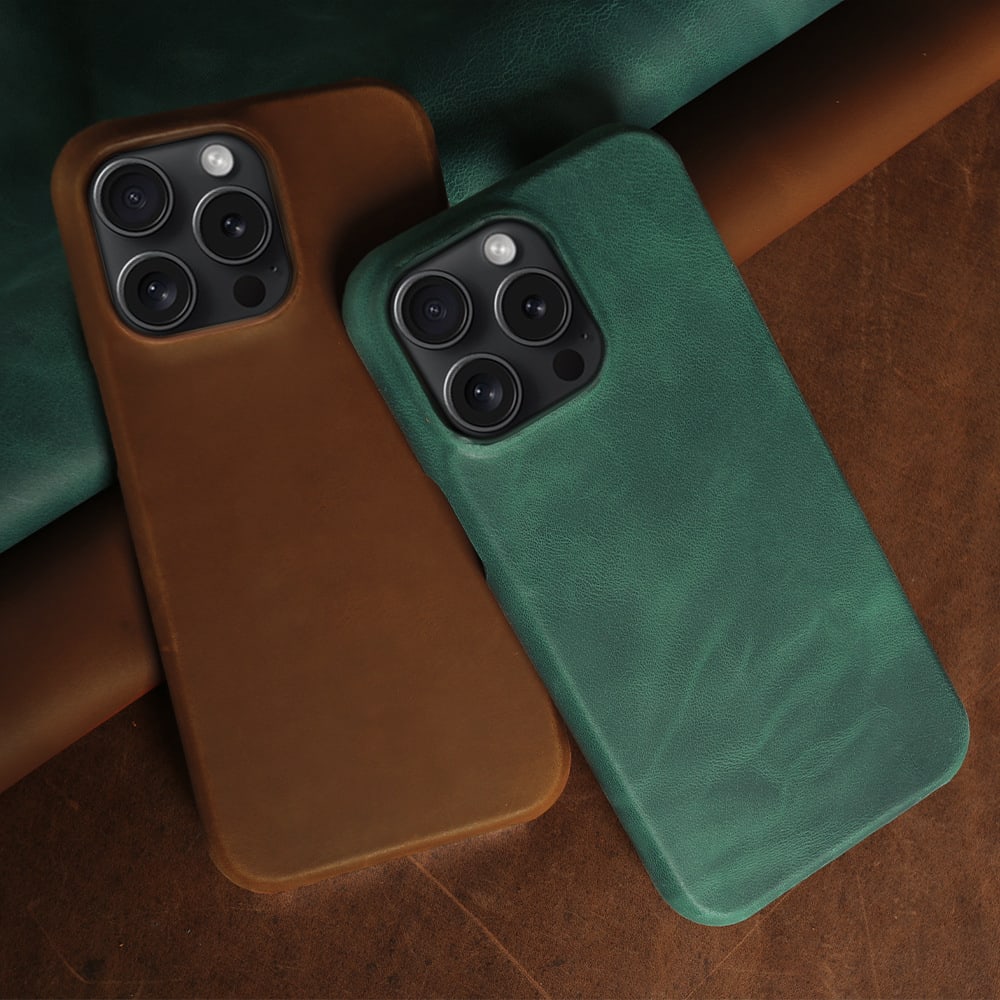 Applicable Crazy Horse Pattern Leather Phone Case view 9