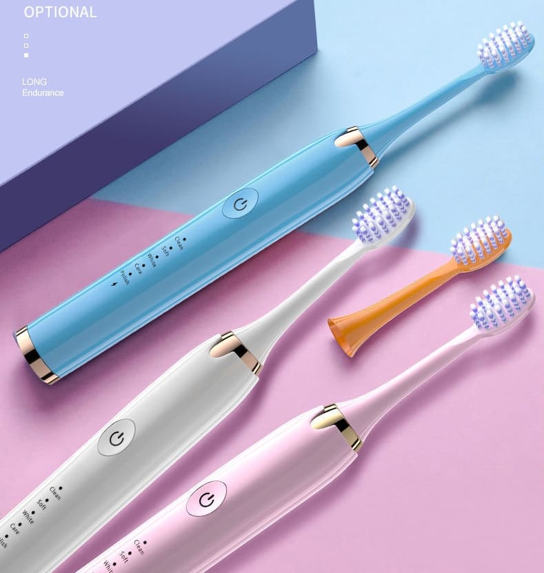 Household Rechargeable Soft Bristle Waterproof Electric Toothbrush view 23