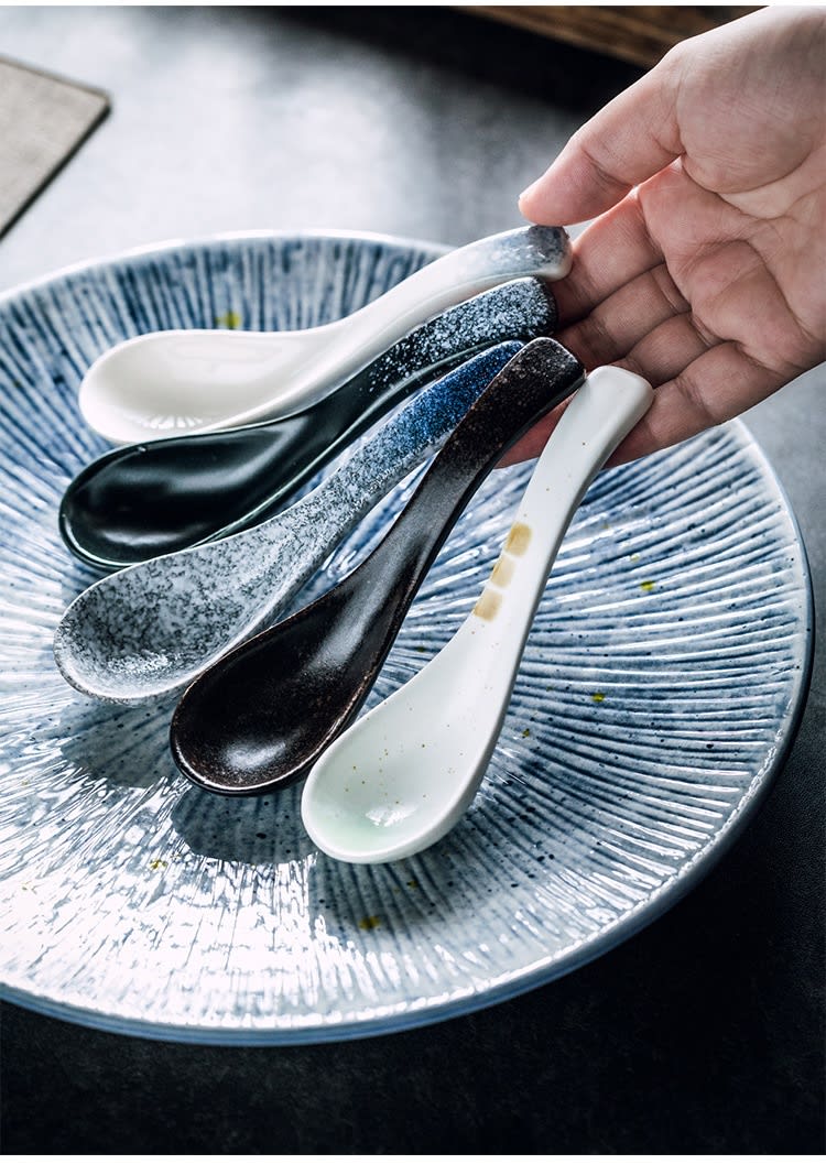 Household Hotel Restaurant Cooking Cutlery Creative Spoon view 4