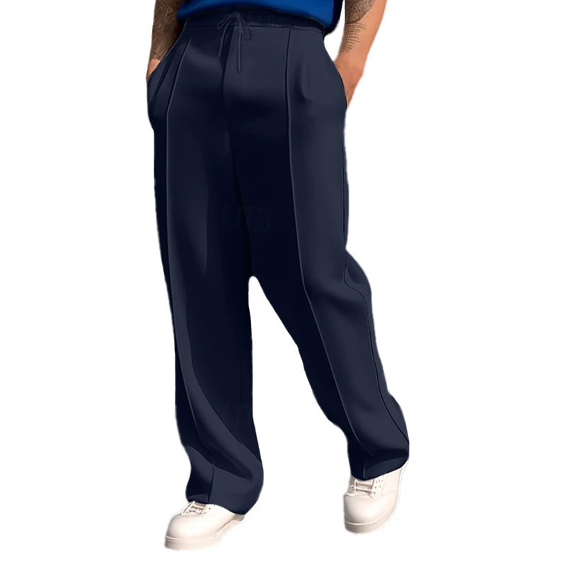 Men's Casual Drawstring Loose Track Pants view 9