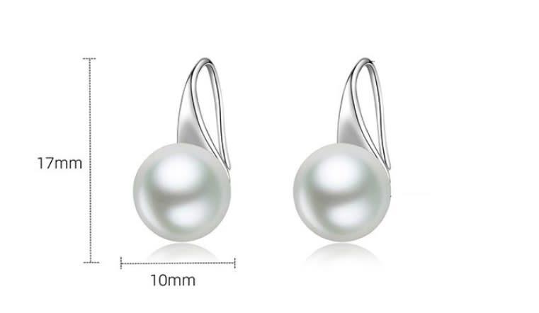 Women's Stylish Water Drop Pearl Earrings view 14