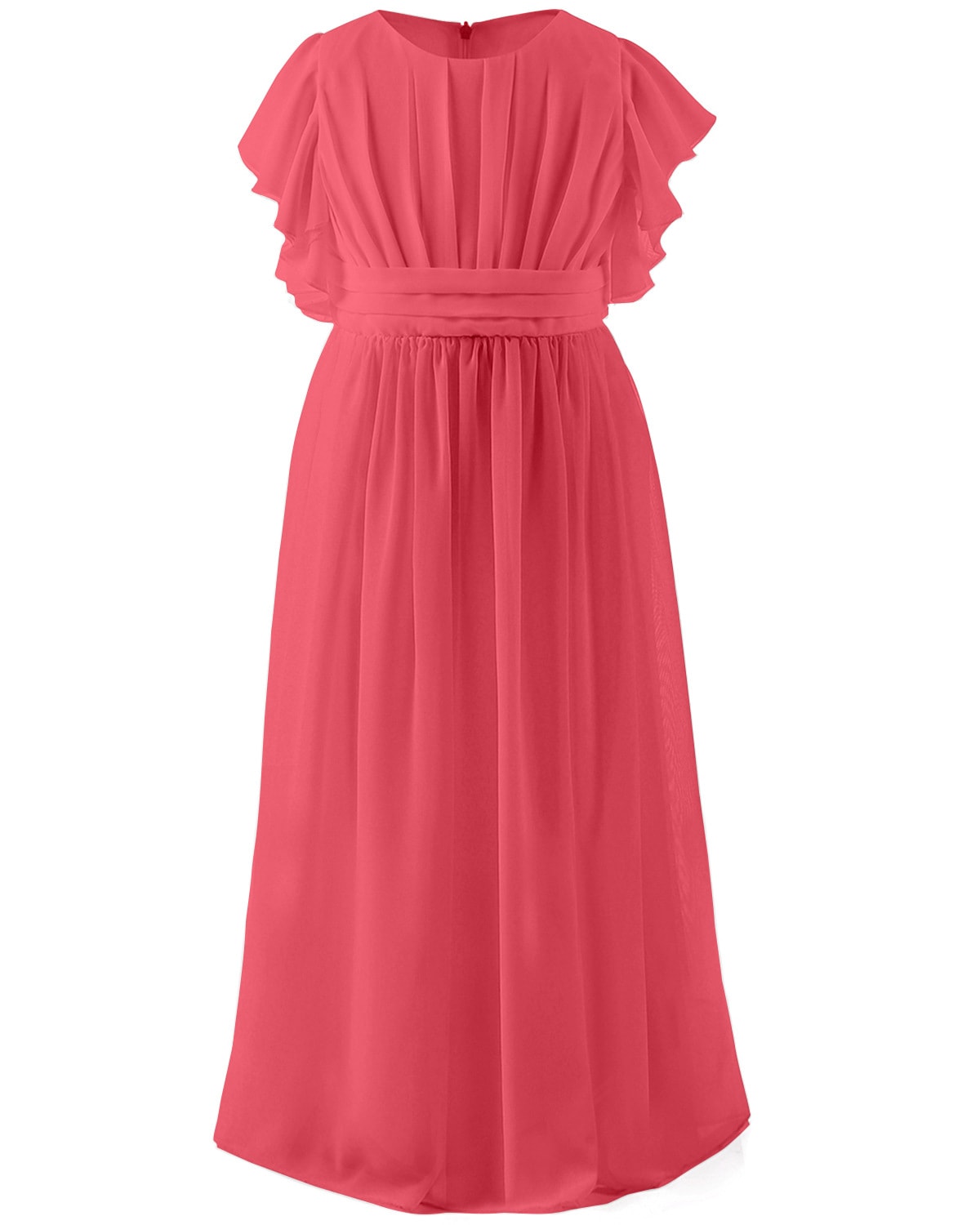 Girls Performance Piano Competition Birthday Chiffon Princess Dress view 3