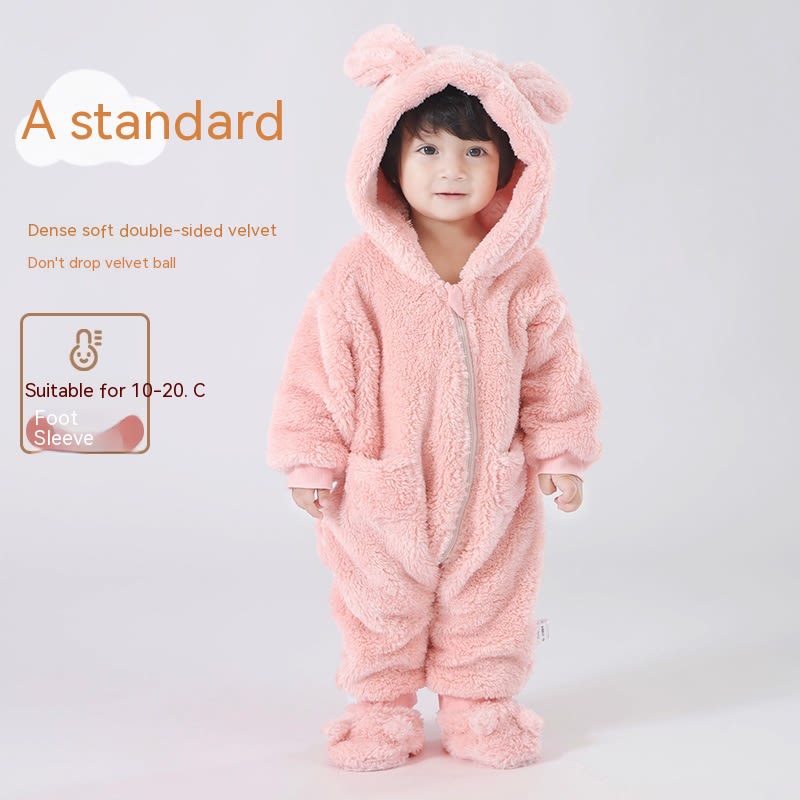 Lambswool Baby Jumpsuit Outer Wear view 13