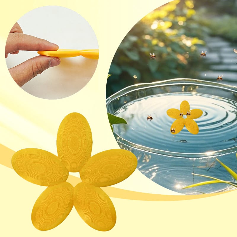 Insect Petal Shape Plastic Drinking Water Platform view 4