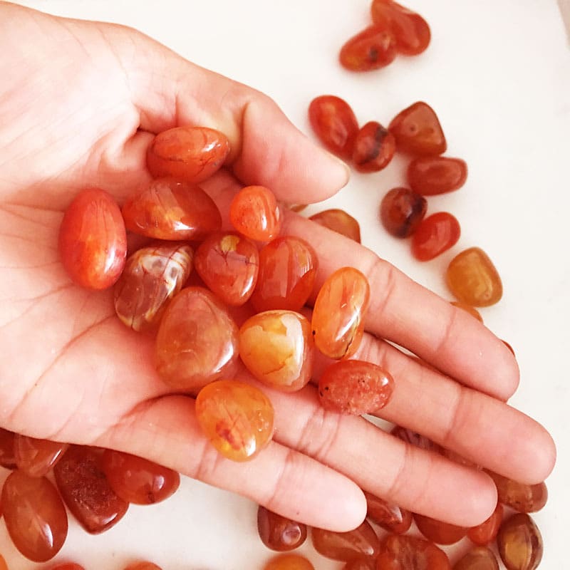 Carnelian Rough Stone Crystal Ornaments Mineral Specimen Rough Stone view 4