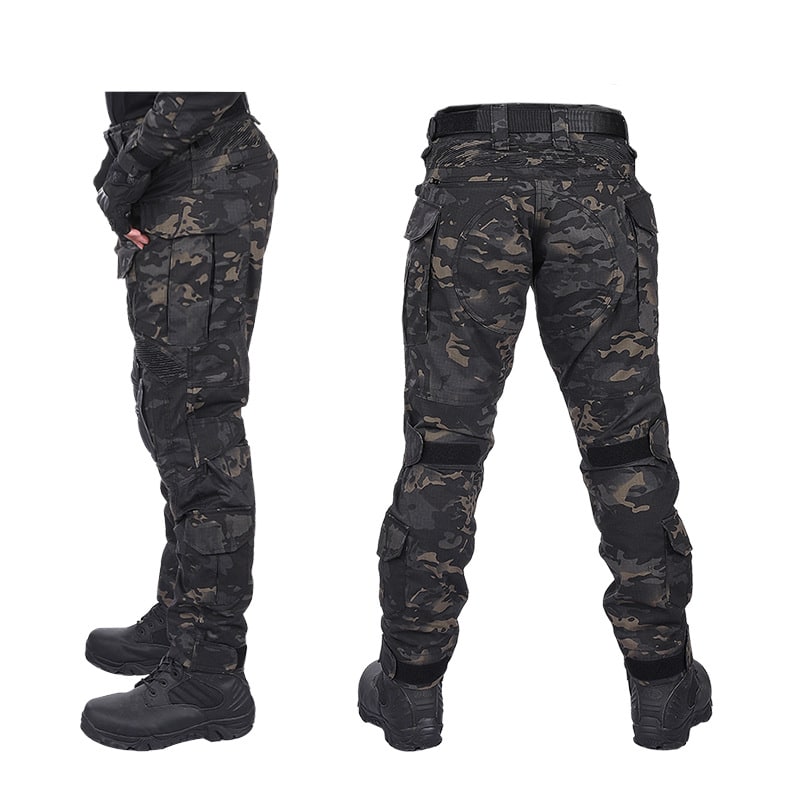 Small Steel Scorpion G3 Frog Suit Tactical Pants Combat Pants Military Fans Outdoor Training Belt Knee Pad view 2