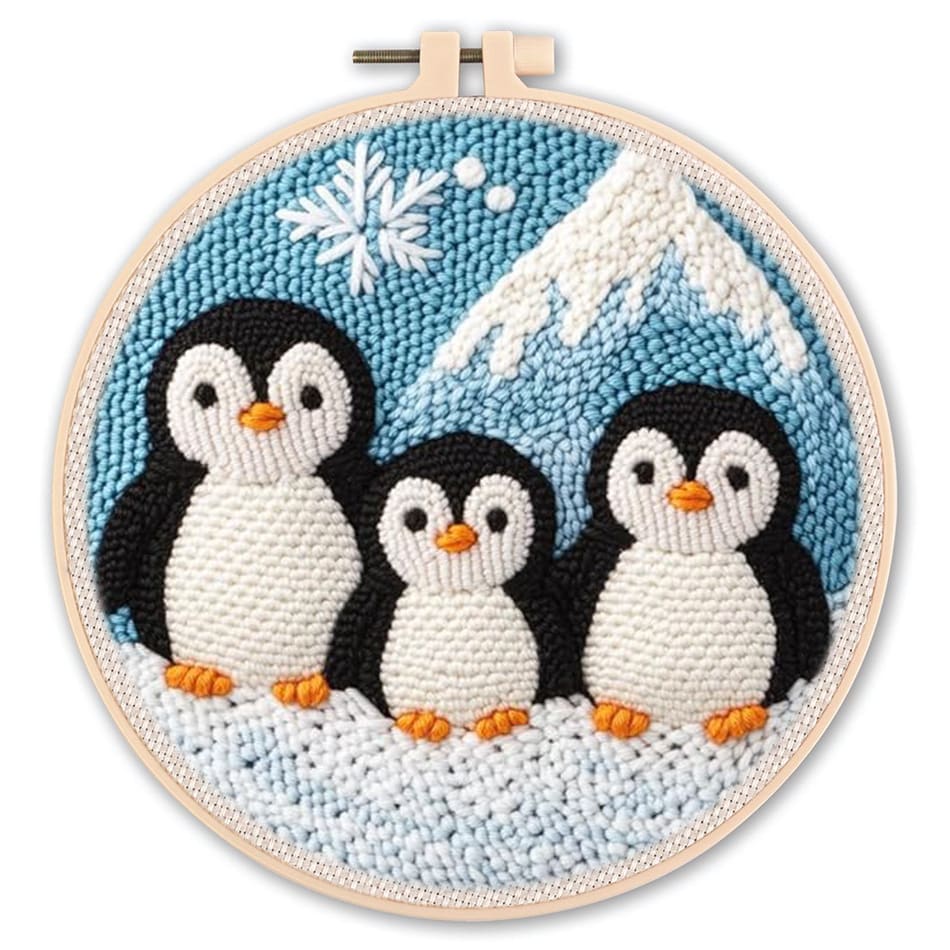 New Handmade Diy Poke Embroidery Material Package Cross view 7