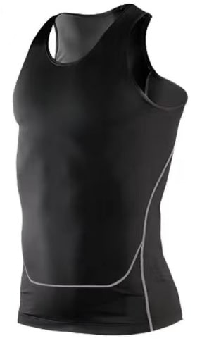 Fitness Short Sleeved Sports Tight Vest view 9