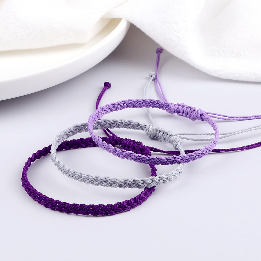 Women's Twist Weave Bracelet Dopamine Color view 52