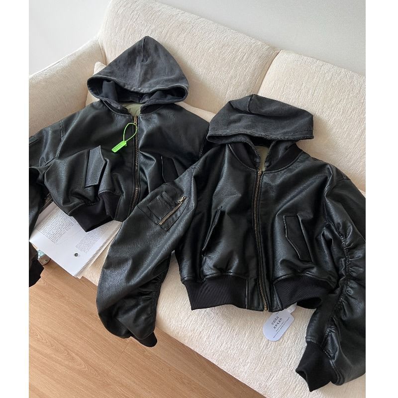 Autumn And Winter Korean Retro Short Jacket view 2