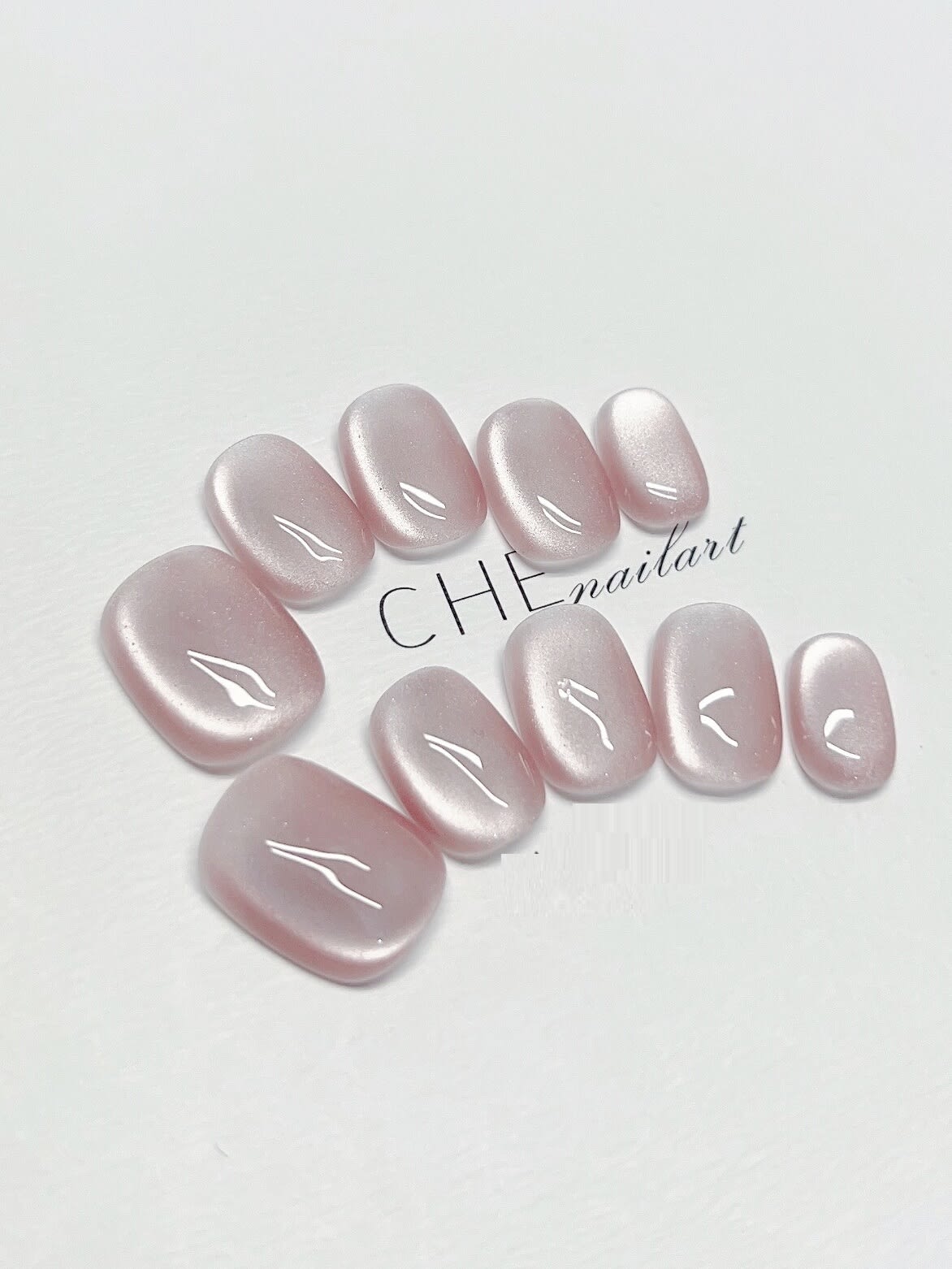 Short Square Round Nail Stickers Hand Wear Armor view 8