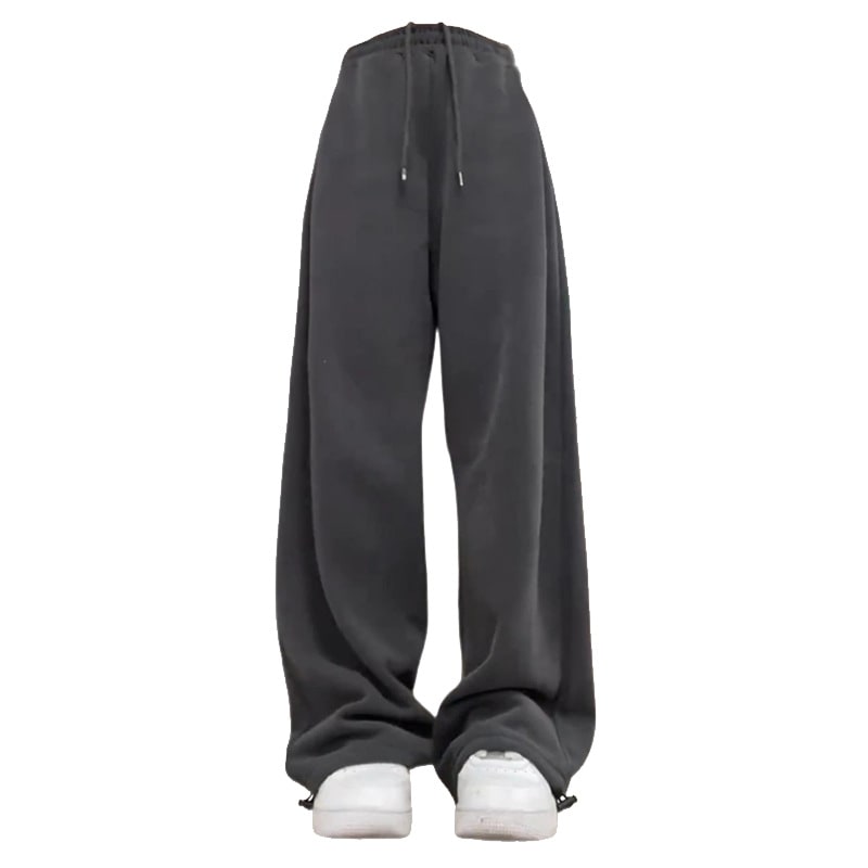 Female Ankle-tied Loose Casual Sweatpants