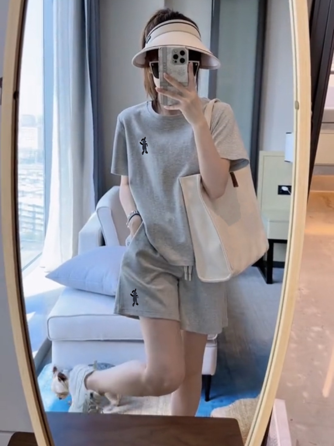 Women's Short-sleeved Clothes And Shorts Casual Running Clothes Two-piece Set view 14