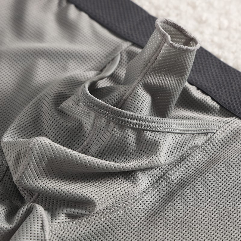 Men's Ice Silk Boxer Mesh Breathable Underwear view 6