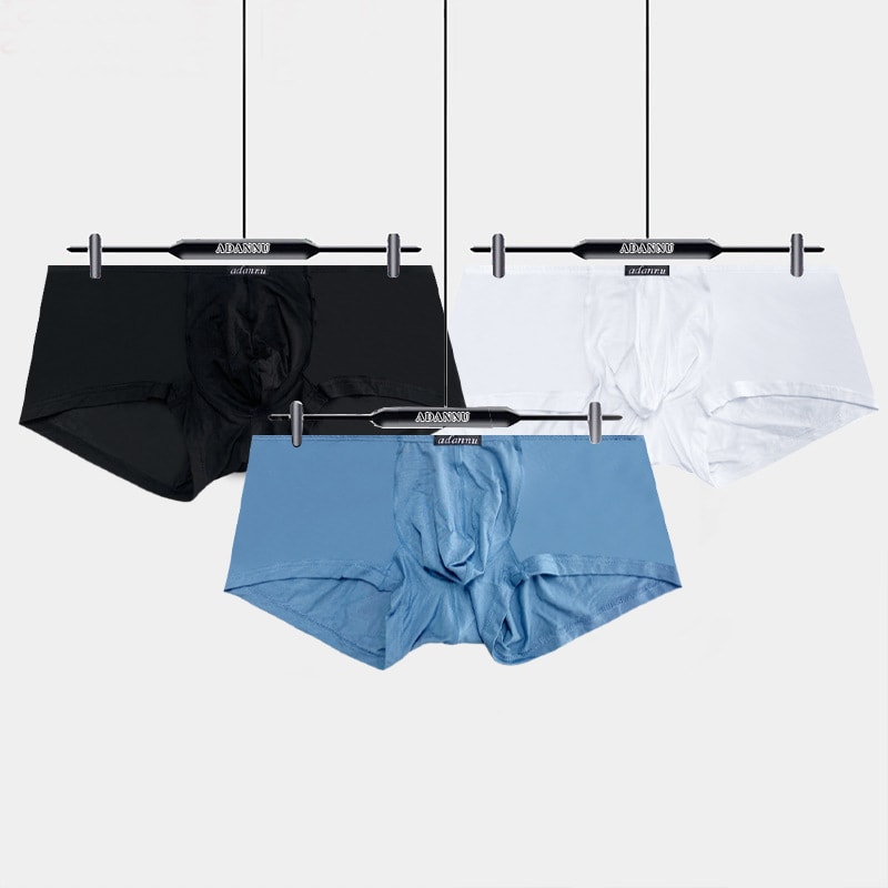 Soft And Comfortable Narrow Modal Boxer Briefs view 11