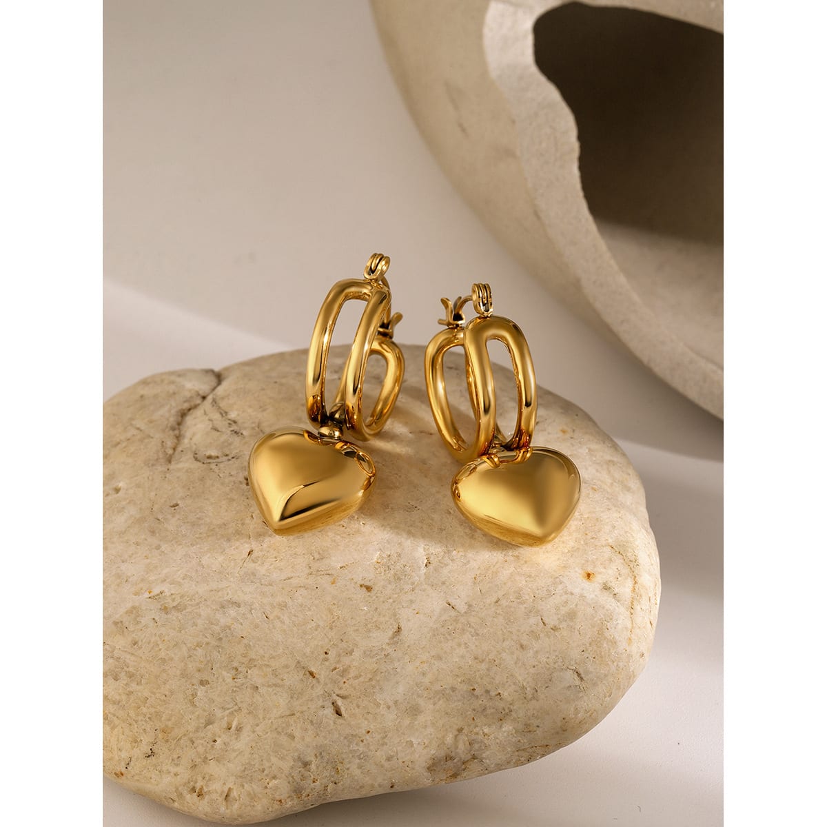 Audrey Gold Earrings view 11
