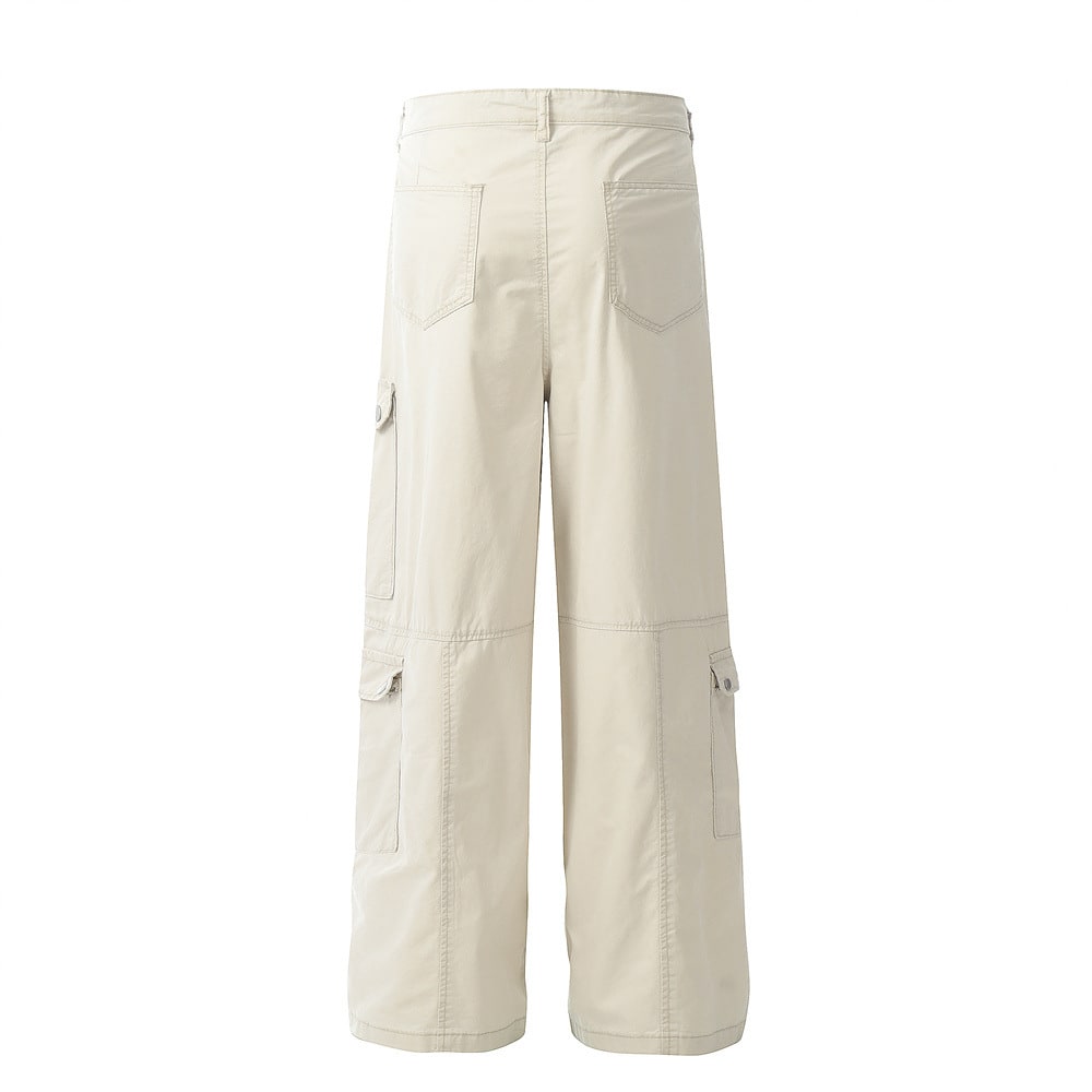 Fashion Work Clothes Casual Trousers Men's Solid Color view 7