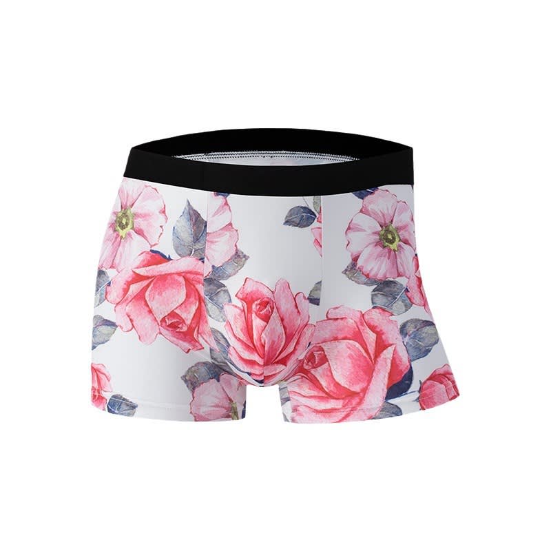 Men's Underwear Fashion Printing Arrow Pants Sports Loose Boxer Briefs Comfortable view 11