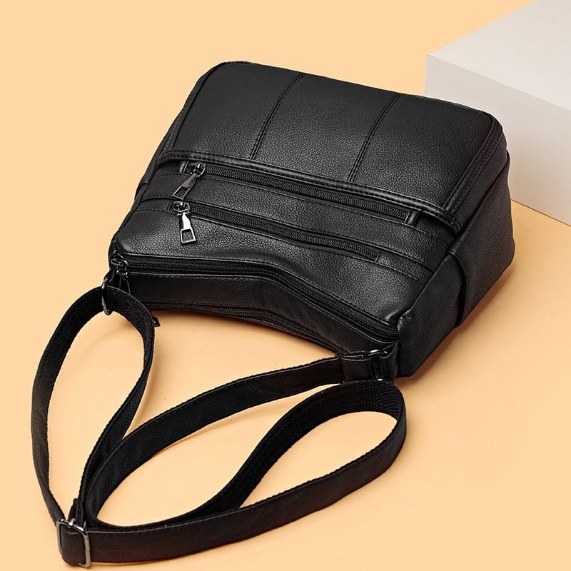 Multi-compartment Shoulder Commuter Crossbody Bag view 6