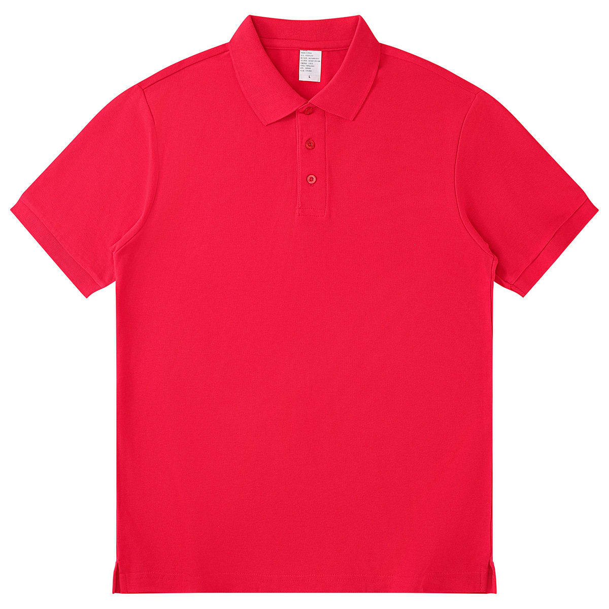 Cotton Short Sleeve Polo Shirt Work Clothes Cultural Embroidery view 4