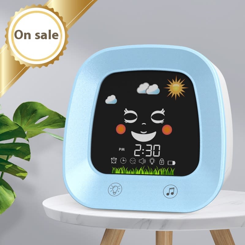Children's Music Alarm Student Mute Snooze Alarm Bedside Luminous Clock view 16