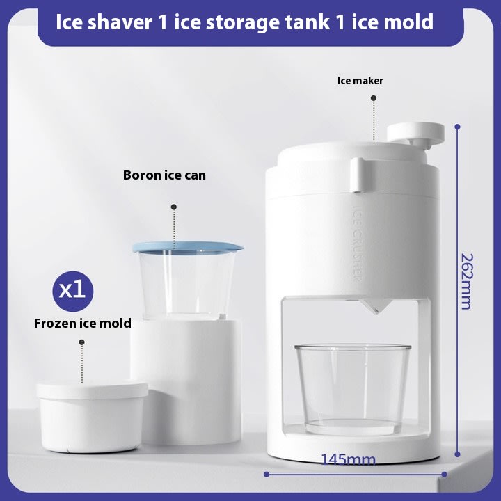 Household Small Hand Cranked Hail Ice Machine view 5