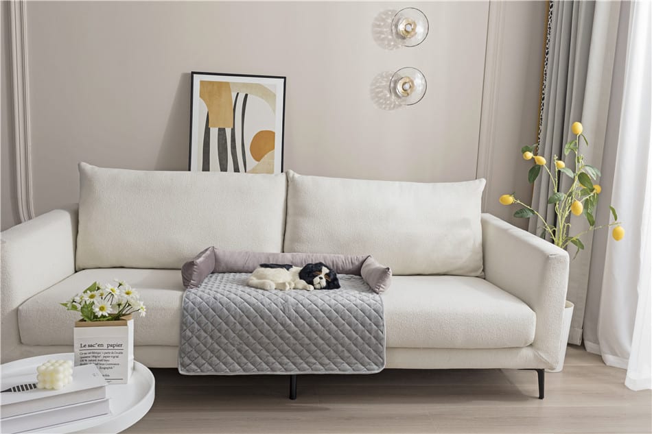 Pet Dog Sofa Bed Dog Beds For Large Dogs Cushion Warm Cat Beds Mat Furniture Protector Dog Sofa view 4