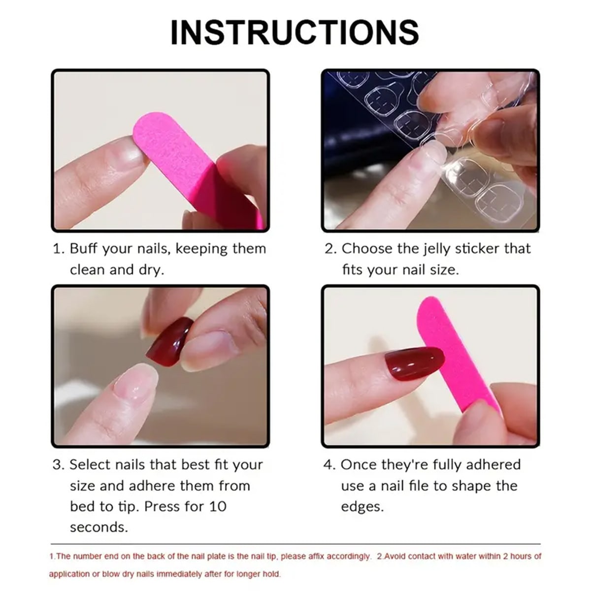 Women's Love Diamond Bow Wear Nail Tip view 3