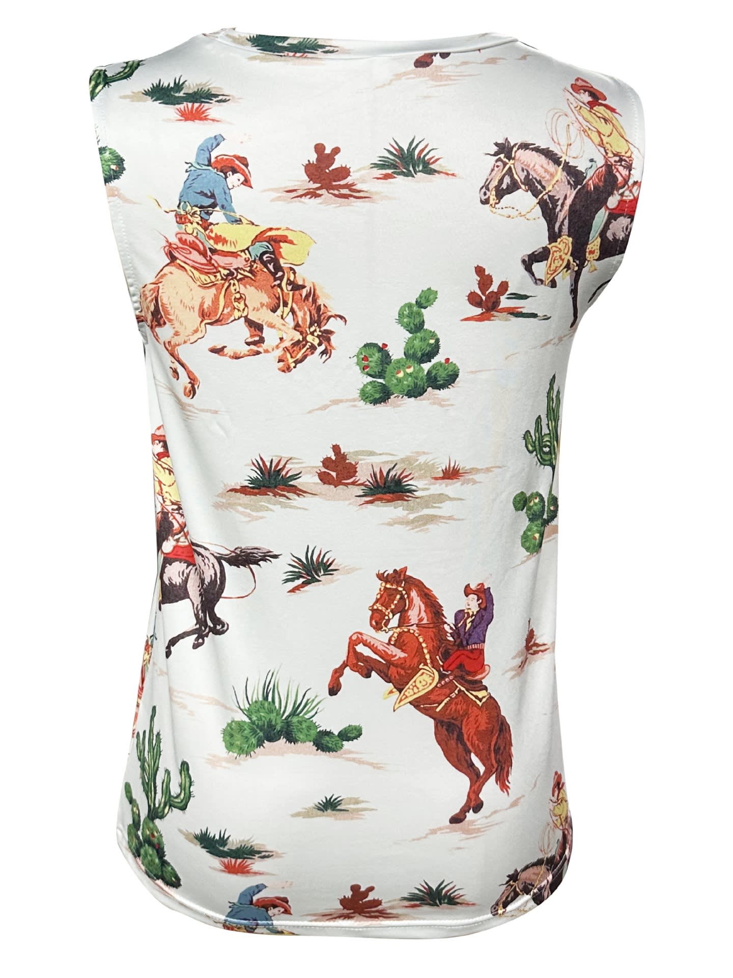Women's Vest Women's Western Style Summer Digital view 5