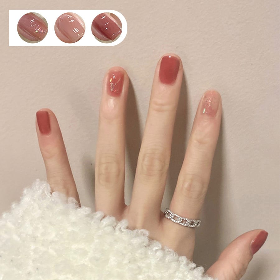 Net Hongsha Chinese Three Colors Suit Full Set Of Manicure view 4