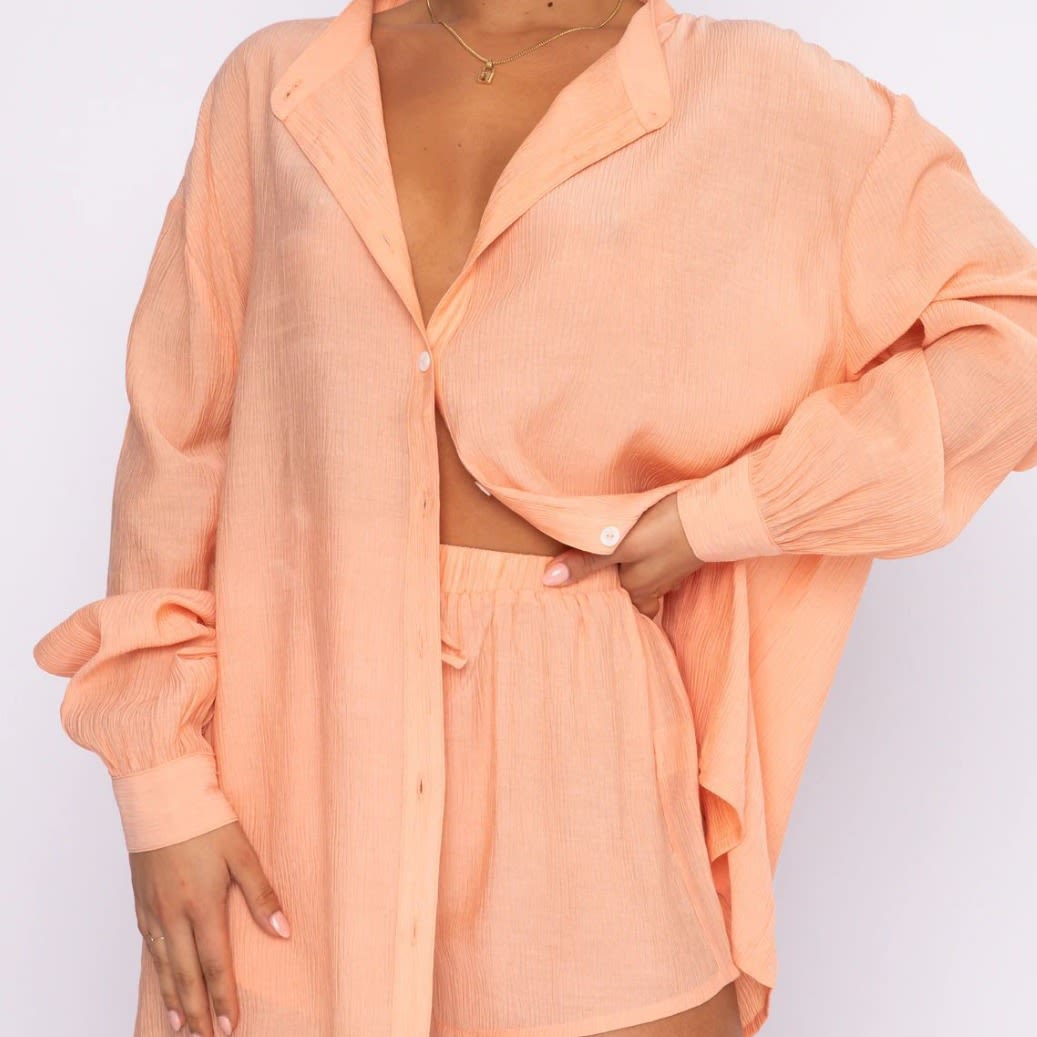 Foreign Trade Casual Shirt Shorts Two-piece Set view 6