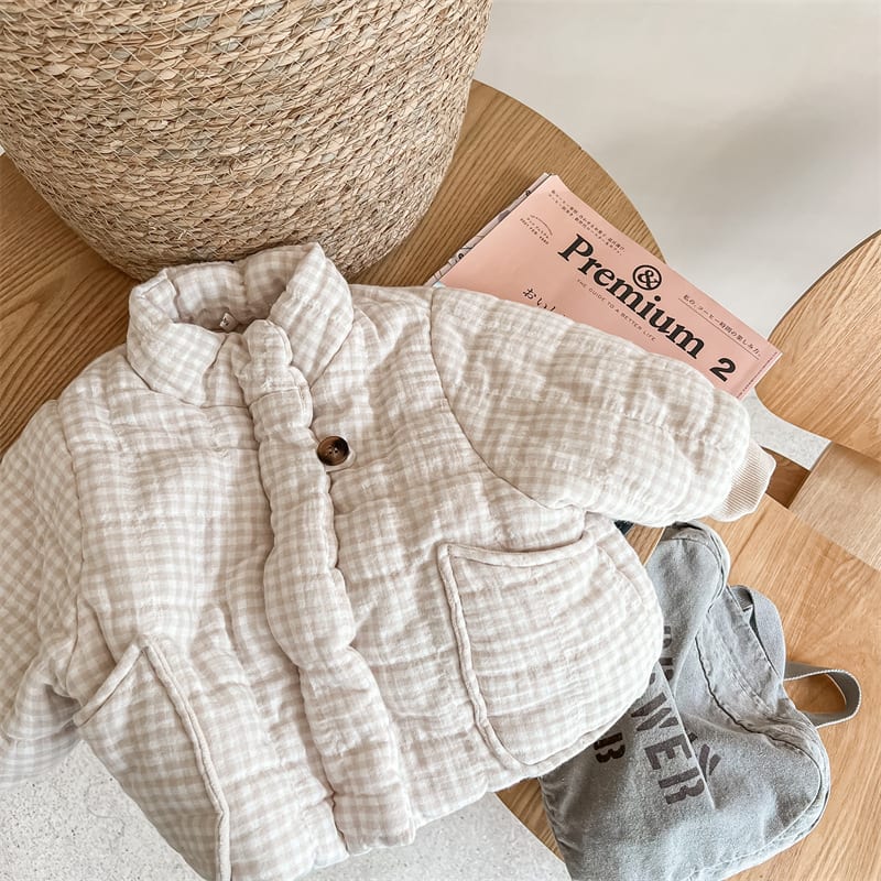 Soft Treatment Fleece-lined Thick Cotton-padded Coat view 3