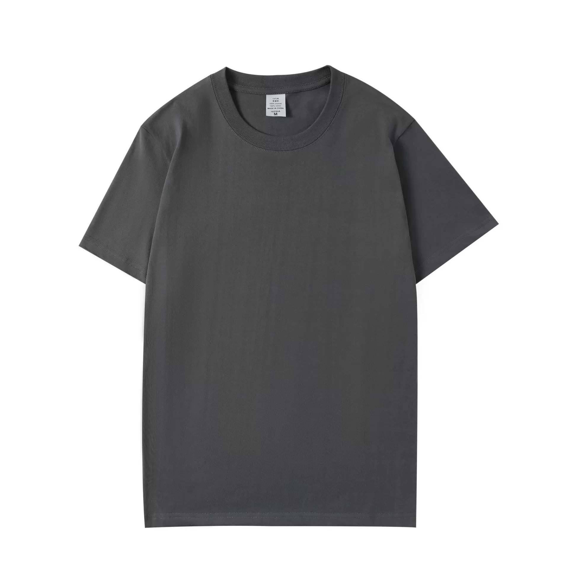 Heavy Cotton Loose Round Neck T-shirt view 4