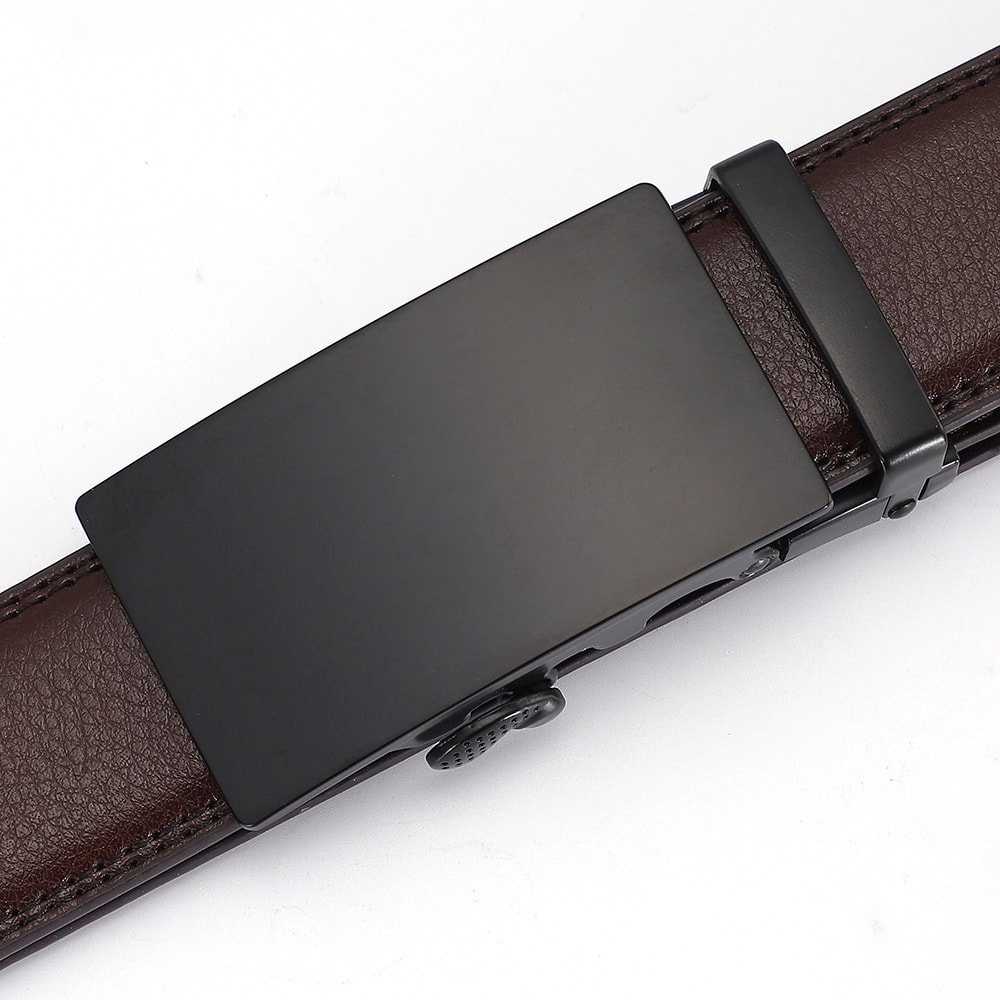 Men's All-match Automatic Buckle Cowhide Belt view 4