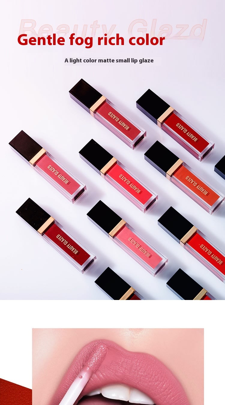 24 Color Lip Lacquer Lipstick Matte No Stain On Cup view 21