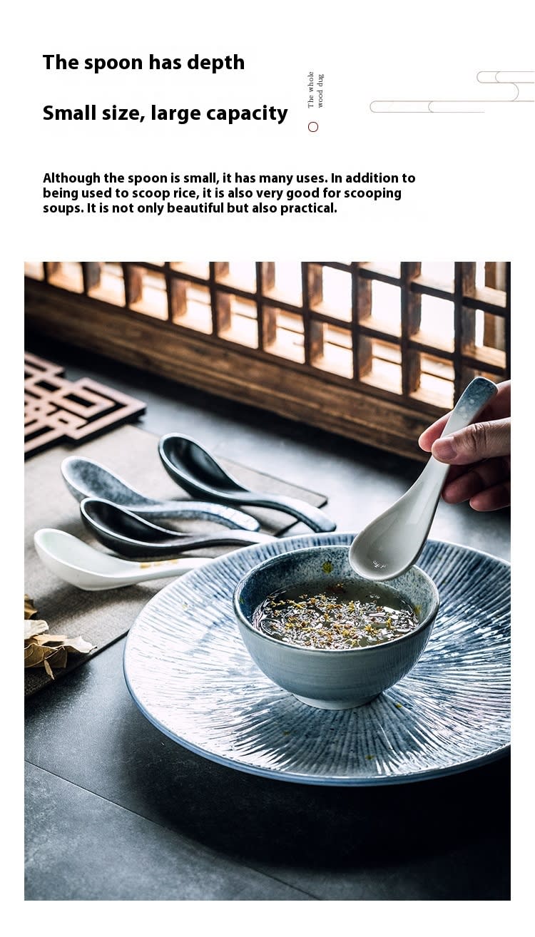 Household Hotel Restaurant Cooking Cutlery Creative Spoon view 26