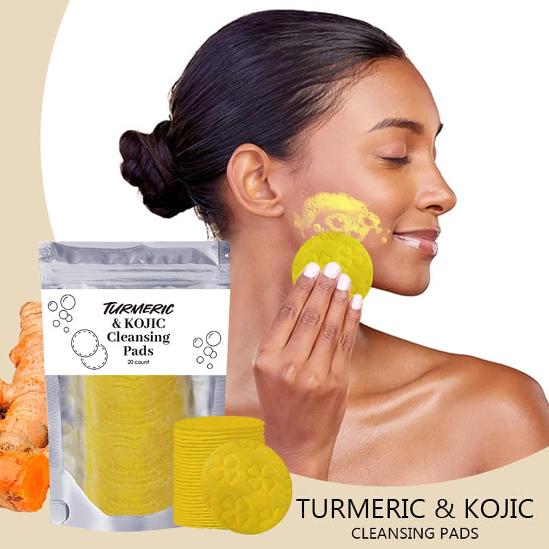 Turmeric Exfoliating Cleansing Pads Compressed Facial Sponges Skin Care Tools For Face Clogged Pores Excess Oil Cleansing view 17