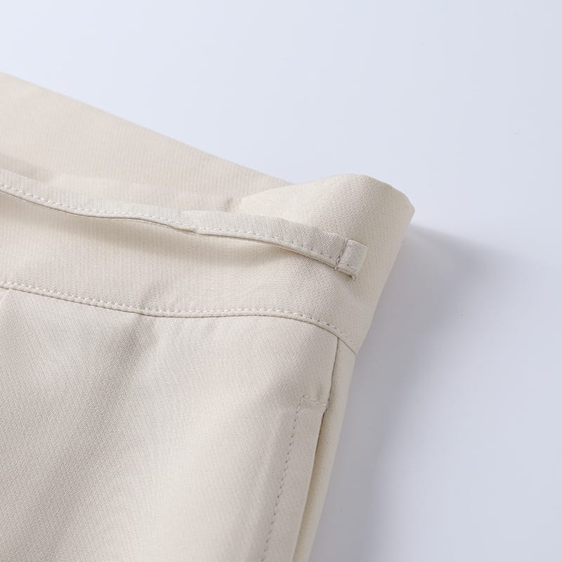 Knitted Casual Sports Trousers High Waist Loose Straight Wide Leg view 30