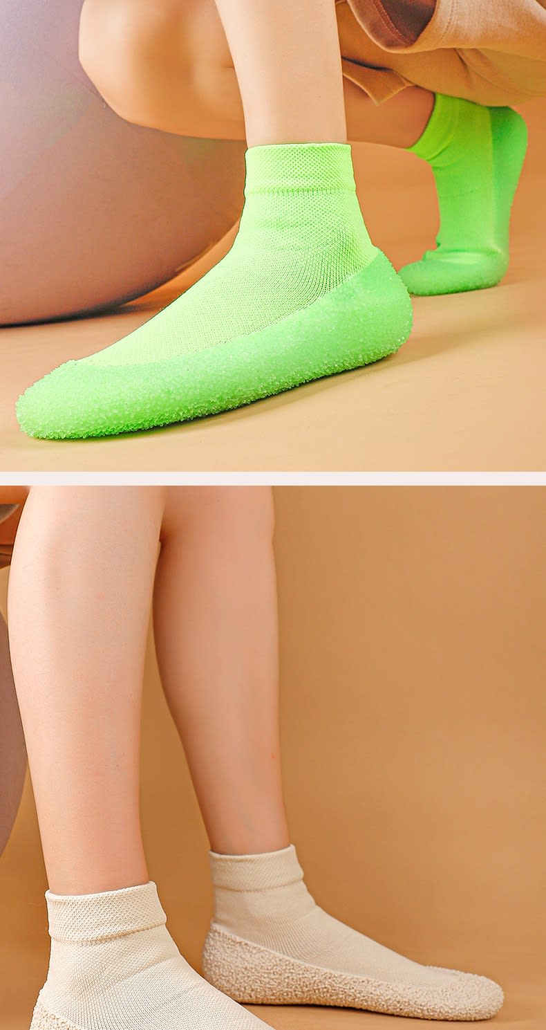 Soft Bottom Anti-skid Shock Absorption Lightweight Sock Shoes view 3
