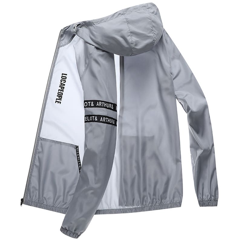 Lightweight Breathable Sun Protection Clothing Men's Jacket view 10