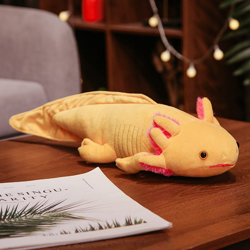 Cute Spotted Hexagonal Dragon Plush Salamander Doll Dinosaur Doll view 13