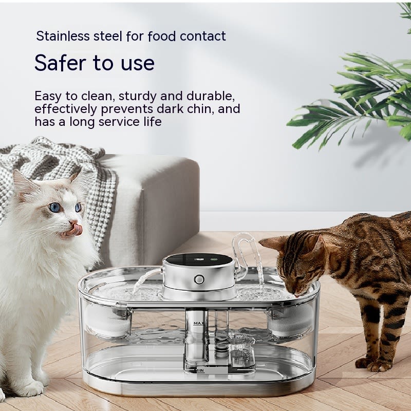 Pet Smart Water Dispenser Wireless Loop Rechargeable view 8