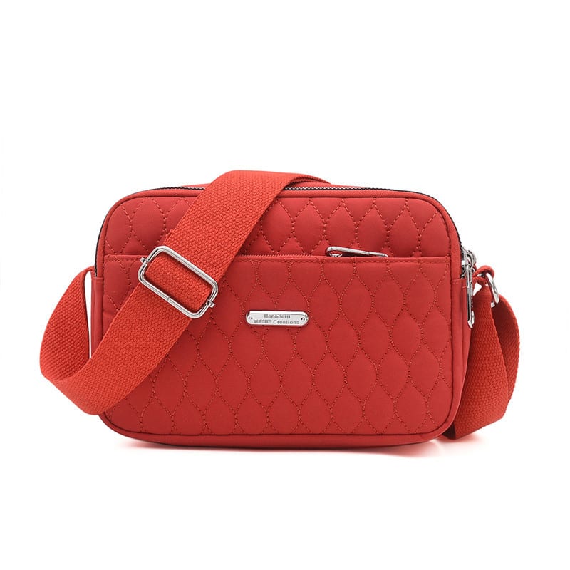 Rhombus Creative Fashion Solid Color Large Capacity Shoulder Messenger Bag view 9