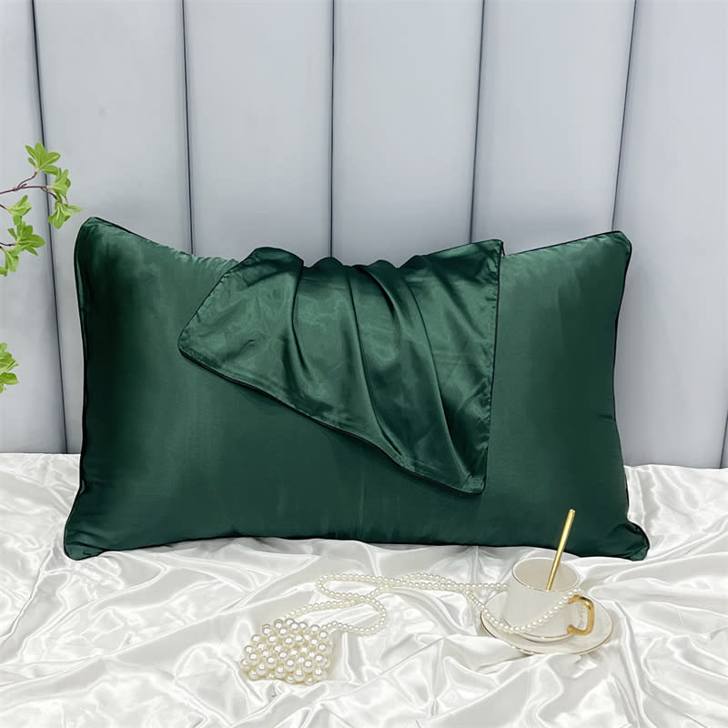 Double-sided Ice Silk Pillowcase Beauty Silk Pillowcase view 6