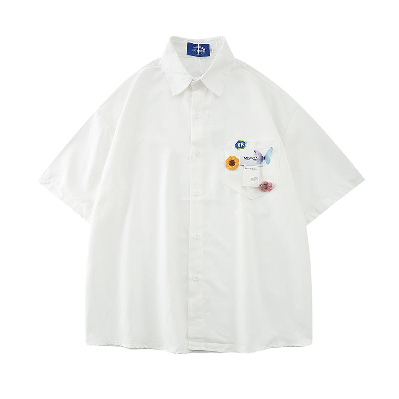 Women's Summer Letter Printed Short Sleeved Shirt view 20