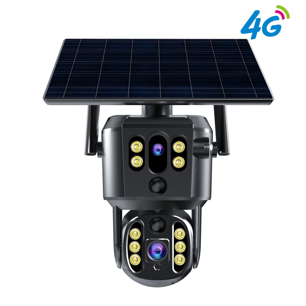 US Solar Camera Low Power Monitor Dual Lens Monitor view 4
