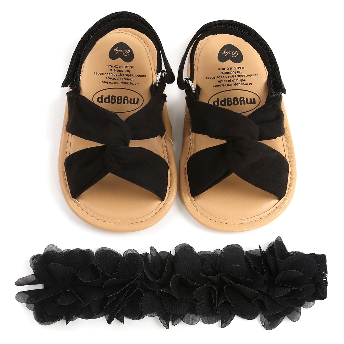 Spring And Summer Cross Baby Sandals view 9